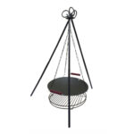 سه پایه و ساج تفلون مسافرتی