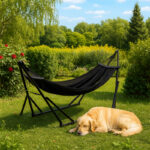 هاموک و ننو یک نفره مسافرتی با پایه و کیف حمل - تصویر 2